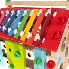 Edukacinis medinis namas Kruzzel kaina ir informacija | Lavinamieji žaislai | pigu.lt