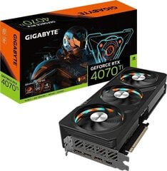 Gigabyte GeForce RTX­­ 4070 Ti Gaming OC V2 12G (GV-N407TGAMING OCV2-12GD) kaina ir informacija | Vaizdo plokštės (GPU) | pigu.lt