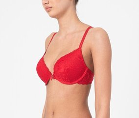 Liemenėlė moterims Hunkemoller 70D 119846 Tango, raudona kaina ir informacija | Liemenėlės | pigu.lt