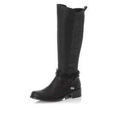 Женские ботинки Rieker 87649, черные цена и информация | Женские ботинки | pigu.lt