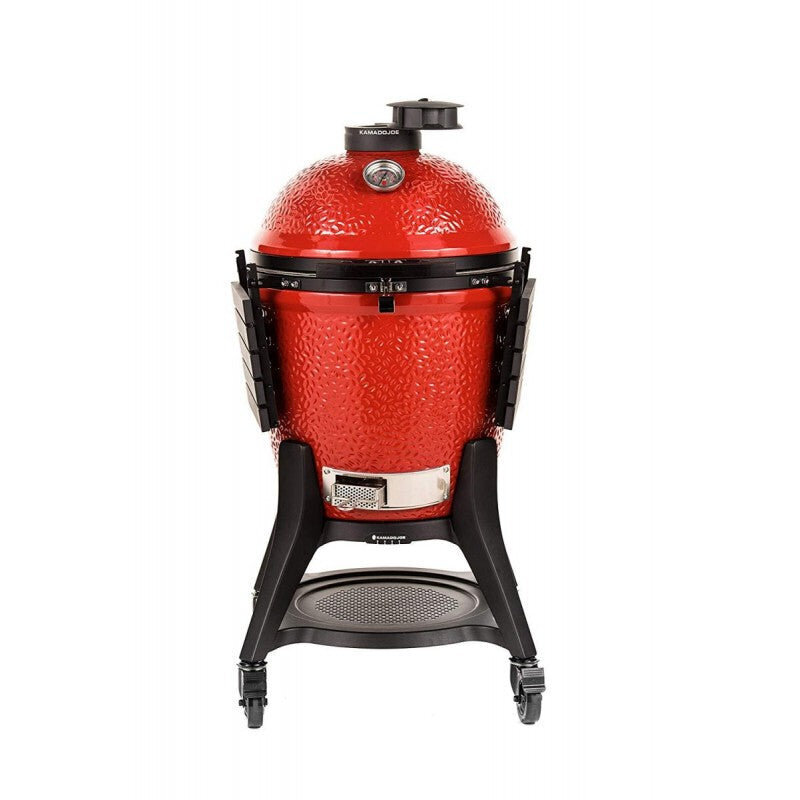 Grilis Kamado Joe Classic III, 118x122x71cm, raudonas kaina ir informacija | Kepsninės, griliai | pigu.lt