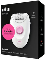 Braun SE1176 Silk-Epil 1 Проводной Эпилятор цена и информация | Эпиляторы | pigu.lt