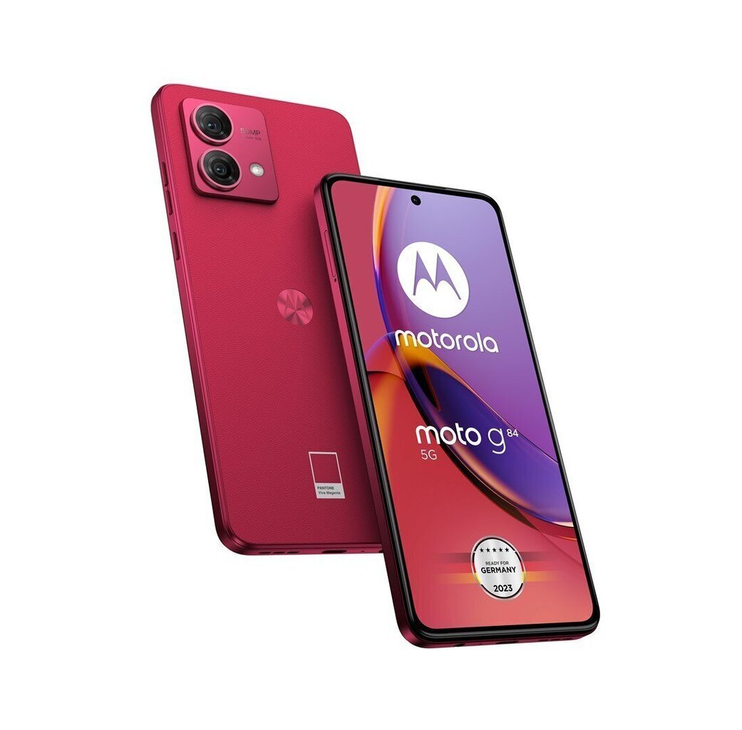 Motorola Moto G84 12/256GB PAYM0002SE Viva Magenta kaina ir informacija | Mobilieji telefonai | pigu.lt