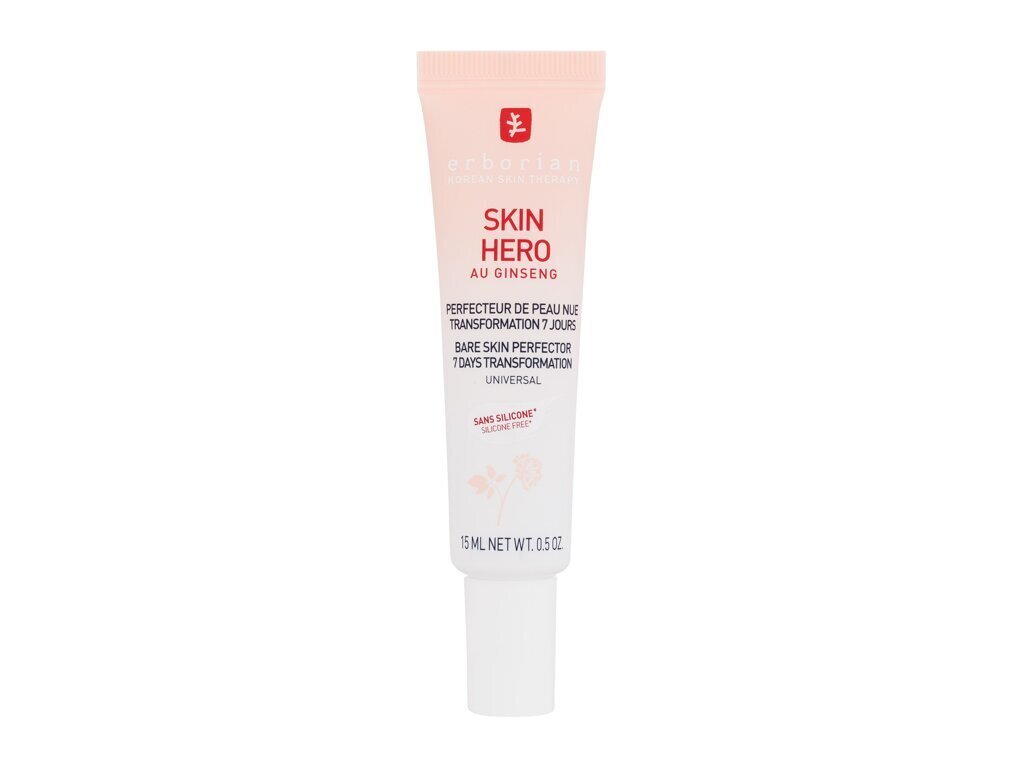 Veido kremas Erborian Skin Hero, 15 ml kaina ir informacija | Veido kremai | pigu.lt