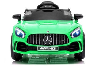 Vienvietis vaikiškas akumuliatorinis automobilis Mercedes GT R, žalias kaina ir informacija | Elektromobiliai vaikams | pigu.lt