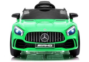 Аккумуляторный автомобиль Mercedes GT R, зеленый цена и информация | Электромобили для детей | pigu.lt