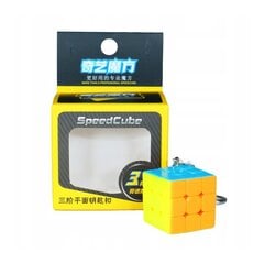 Spalvingas raktų pakabukas - mini Rubiko kubas 3x3 kaina ir informacija | Stalo žaidimai, galvosūkiai | pigu.lt