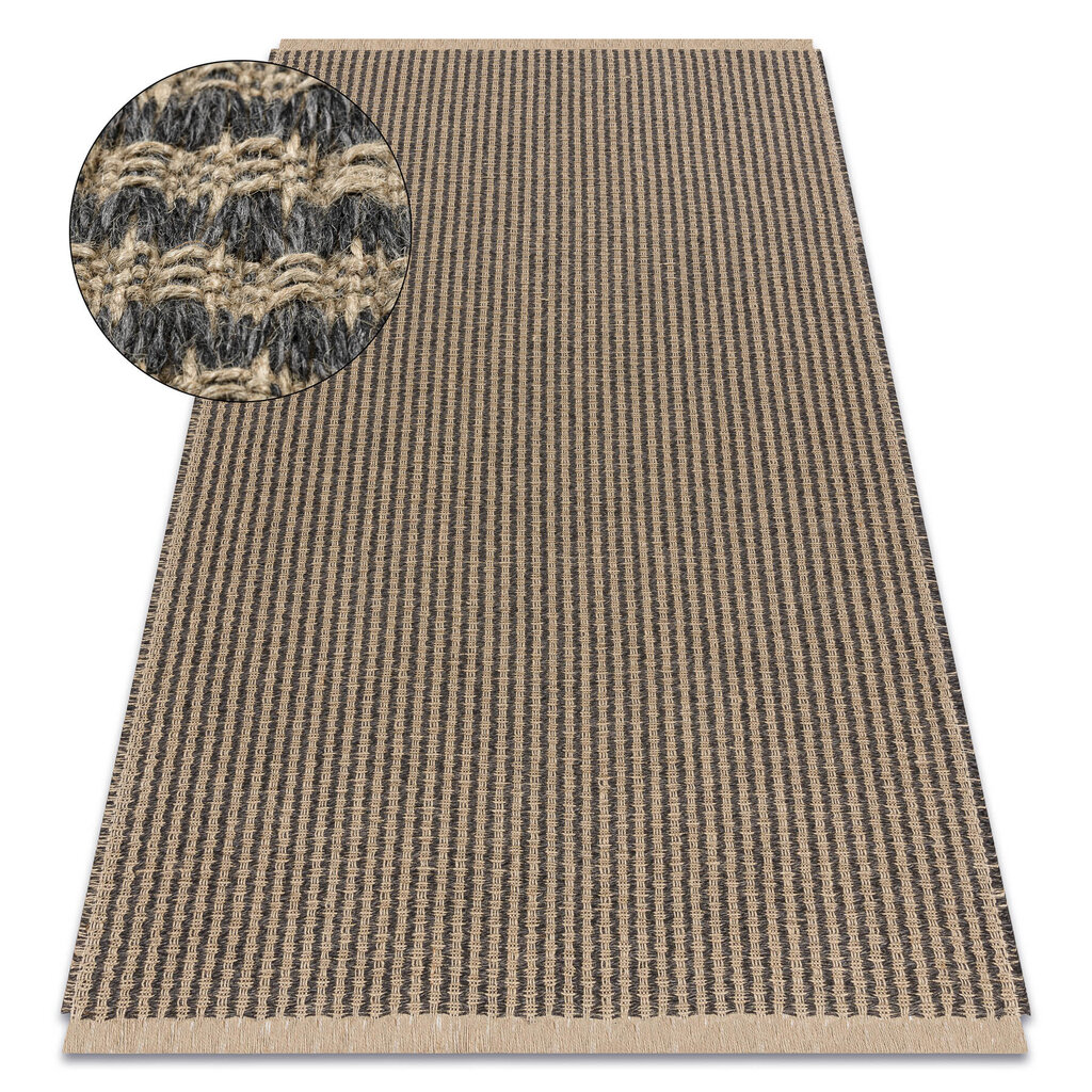 Rugsx kilimas Jute 3650 160x220 cm kaina ir informacija | Kilimai | pigu.lt