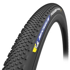 Dviračio padanga Michelin Power Gravel V2 700X35C, juoda kaina ir informacija | Dviračių kameros ir padangos | pigu.lt