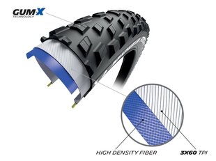 Dviračio padanga Michelin Force XC2 29", juoda цена и информация | Покрышки, шины для велосипеда | pigu.lt