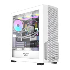 Computer case Darkflash DF2100 + 4 ARGB fans (white) цена и информация | Корпуса | pigu.lt