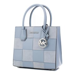 Moteriška Rankinė Michael Kors 35S2SM9M6S-PALE-BLU-MLT Mėlyna (22 x 19 x 10 cm) S0364608 kaina ir informacija | Moteriškos rankinės | pigu.lt