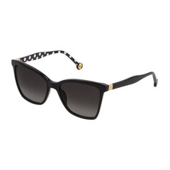 Moteriški akiniai nuo saulės Carolina Herrera juoda kaina ir informacija | Akiniai nuo saulės moterims | pigu.lt