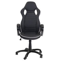 Žaidimų kėdė Wood Garden Carmen 7502, juoda/balta kaina ir informacija | Biuro kėdės | pigu.lt