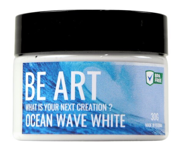 Pigmentas epoksidinei dervai Be Art, Ocean wave baltas, 15g kaina ir informacija | Piešimo, tapybos, lipdymo reikmenys | pigu.lt