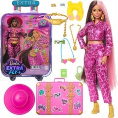 Lėlė Barbie su priedas Collector's Doll Safari Flight Extra Fly Safari kaina ir informacija | Žaislai mergaitėms | pigu.lt