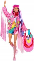 Lėlė Barbie Extra Fly Doll Hippie HPB15 kaina ir informacija | Žaislai mergaitėms | pigu.lt