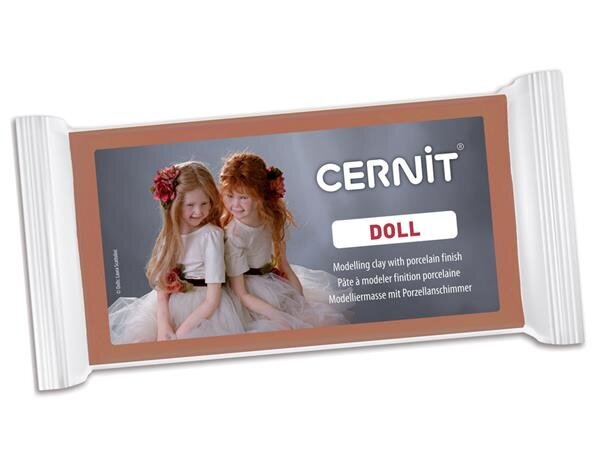 Polimerinis molis Cernit Doll 807 caramel, 500g цена и информация | Piešimo, tapybos, lipdymo reikmenys | pigu.lt