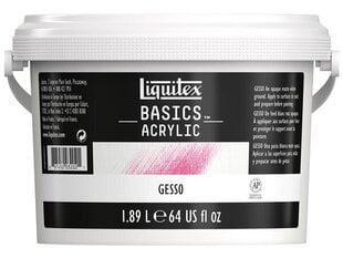 Gruntas Liquitex Basics Gesso, 1.89l, baltas kaina ir informacija | Piešimo, tapybos, lipdymo reikmenys | pigu.lt