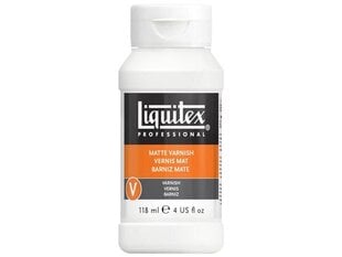 Matinis lakas akriliniams dažams Liquitex Matte Varnish, 118ml kaina ir informacija | Piešimo, tapybos, lipdymo reikmenys | pigu.lt