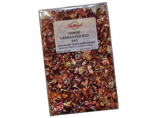 Auksavimo žvyneliai Nazionale Tamise 041 variegated red, 2.5g цена и информация | Аппликации, декорации, наклейки | pigu.lt