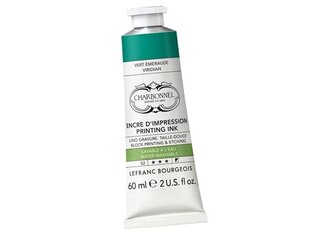 Spaudos dažai LB Charbonnel Aqua Wash 529 emerald green, 60ml, žali kaina ir informacija | Piešimo, tapybos, lipdymo reikmenys | pigu.lt