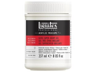 Speciali priemonė - gelis akriliniams dažams Liquitex Gloss Super Heavy, 237ml kaina ir informacija | Piešimo, tapybos, lipdymo reikmenys | pigu.lt