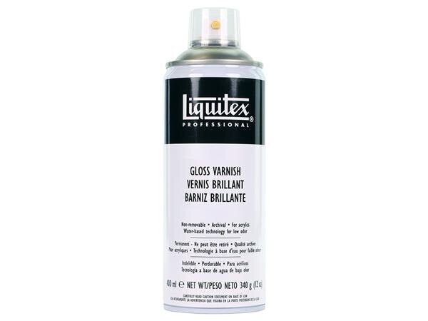 Aerozolinis blizgus lakas Liquitex Spray Varnish, 400ml цена и информация | Piešimo, tapybos, lipdymo reikmenys | pigu.lt