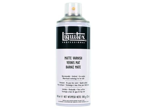 Aerozolinis matinis lakas Liquitex Spray Varnish, 400ml kaina ir informacija | Piešimo, tapybos, lipdymo reikmenys | pigu.lt