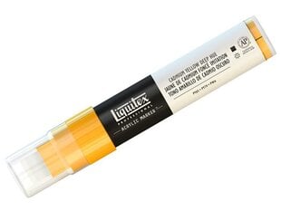 Akrilinis markeris Liquitex 15mm 0163 cadmium yellow deep hue, geltonas цена и информация | Принадлежности для рисования, лепки | pigu.lt