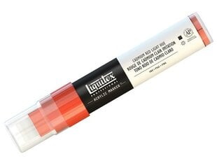 Akrilinis markeris Liquitex 15mm 0510 cadmium red light hue, raudonas цена и информация | Принадлежности для рисования, лепки | pigu.lt