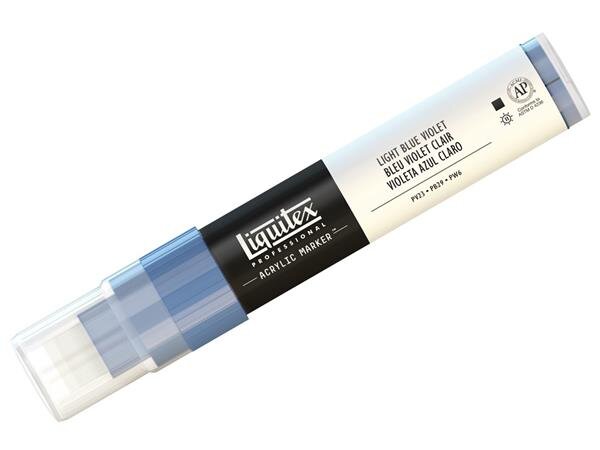 Akrilinis markeris Liquitex 15mm 0680 light blue violet, violetinis kaina ir informacija | Piešimo, tapybos, lipdymo reikmenys | pigu.lt