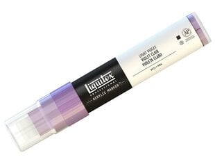 Akrilinis markeris Liquitex 15mm 0790 light violet, violetinis kaina ir informacija | Piešimo, tapybos, lipdymo reikmenys | pigu.lt