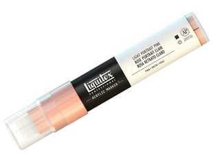 Akrilinis markeris Liquitex 15mm 0810 light portrait pink, rožinis цена и информация | Принадлежности для рисования, лепки | pigu.lt