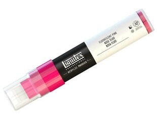 Akrilinis markeris Liquitex 15mm 0987 fluorescent pink, rožinis kaina ir informacija | Piešimo, tapybos, lipdymo reikmenys | pigu.lt