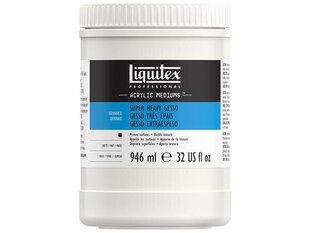 Gruntas Liquitex Super Heavy Gesso, 946ml, baltas kaina ir informacija | Piešimo, tapybos, lipdymo reikmenys | pigu.lt