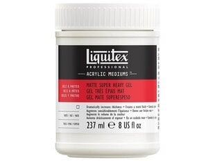 Speciali priemonė - gelis akriliniams dažams Liquitex Matte Super Heavy, 237ml kaina ir informacija | Piešimo, tapybos, lipdymo reikmenys | pigu.lt