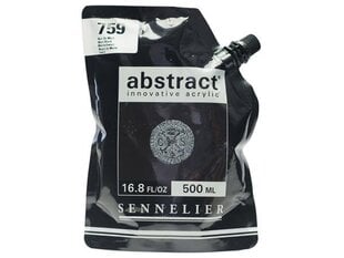 Akriliniai dažai Sennelier Abstract 500ml 759 mars black, juodi kaina ir informacija | Piešimo, tapybos, lipdymo reikmenys | pigu.lt