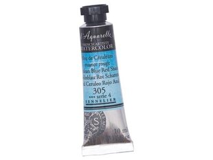 Akvareliniai dažai Sennelier l'Aquarelle 305 cerulean blue red shade, 10ml, mėlyni цена и информация | Принадлежности для рисования, лепки | pigu.lt