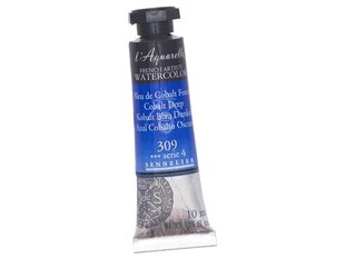 Akvareliniai dažai Sennelier l'Aquarelle 309 cobalt deep, 10ml, mėlyni цена и информация | Принадлежности для рисования, лепки | pigu.lt