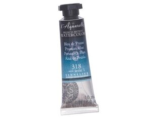 Akvareliniai dažai Sennelier l'Aquarelle 318 prussian blue, 10ml, mėlyni цена и информация | Принадлежности для рисования, лепки | pigu.lt