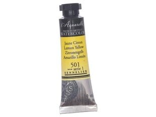 Akvareliniai dažai Sennelier l'Aquarelle 501 lemon yellow, 10ml, geltoni цена и информация | Принадлежности для рисования, лепки | pigu.lt