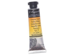 Akvareliniai dažai Sennelier l'Aquarelle 517 indian yellow, 10ml, geltoni цена и информация | Принадлежности для рисования, лепки | pigu.lt