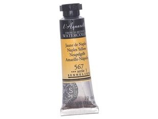 Akvareliniai dažai Sennelier l'Aquarelle 567 naples yellow, 10ml, geltoni цена и информация | Принадлежности для рисования, лепки | pigu.lt