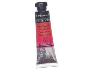 Akvareliniai dažai Sennelier l'Aquarelle 636 Sennelier red, 10ml, raudoni цена и информация | Принадлежности для рисования, лепки | pigu.lt