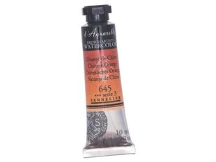 Akvareliniai dažai Sennelier l'Aquarelle 645 chinese orange, 10ml, oranžiniai цена и информация | Принадлежности для рисования, лепки | pigu.lt