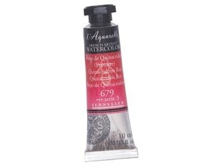 Akvareliniai dažai Sennelier l'Aquarelle 679 quinacridone red, 10ml, raudoni kaina ir informacija | Piešimo, tapybos, lipdymo reikmenys | pigu.lt