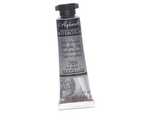 Akvareliniai dažai Sennelier l'Aquarelle 709 Sennelier grey, 10ml, pilki цена и информация | Принадлежности для рисования, лепки | pigu.lt