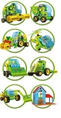 Edukacinis plastikinis konstruktorius Ūkio mašinos 8 in 1, 153 d. kaina ir informacija | Konstruktoriai ir kaladėlės | pigu.lt