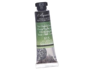 Akvareliniai dažai Sennelier l'Aquarelle 815 chromium oxide green, 10ml, žali kaina ir informacija | Piešimo, tapybos, lipdymo reikmenys | pigu.lt